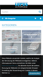 Mobile Screenshot of lupus-autopflege.de